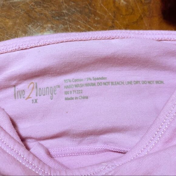 Live2lounge 2 Pack Bralettes Sports Bras Size 2X - Picture 4 of 4